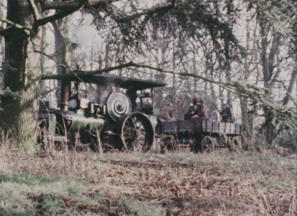Traction engine in the film, The Adventures of the Son of Exploding Sausage.