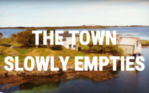 The Town Slowly Empties audio teaser title
