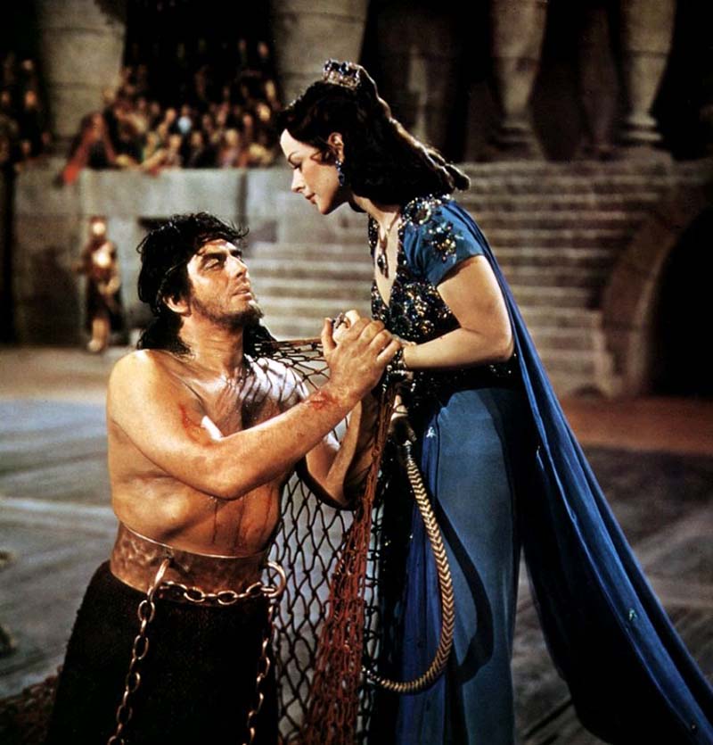 Film still from Samson and Delilah (1949)