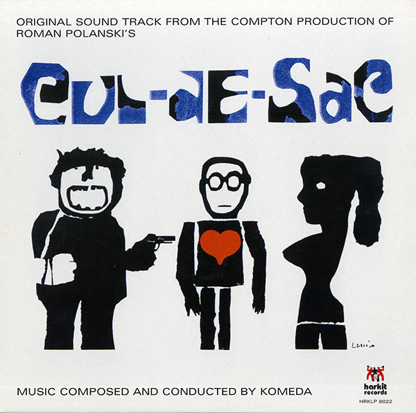 Album sleeve for Cul-de-sac soundtrack