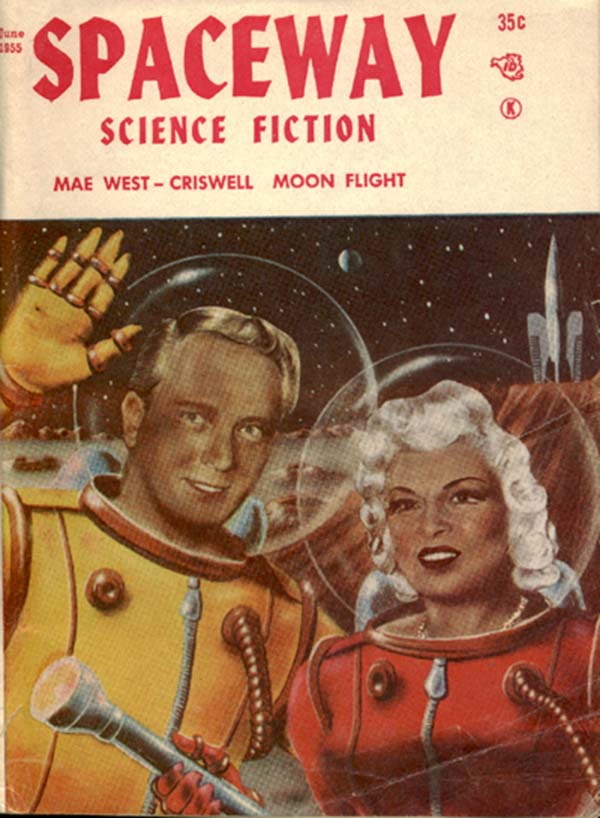 Cover of Spaceway Science Fiction magazine