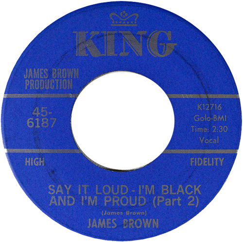 Single B-side Say it Loud – I’m Black And I’m Proud, Part 2