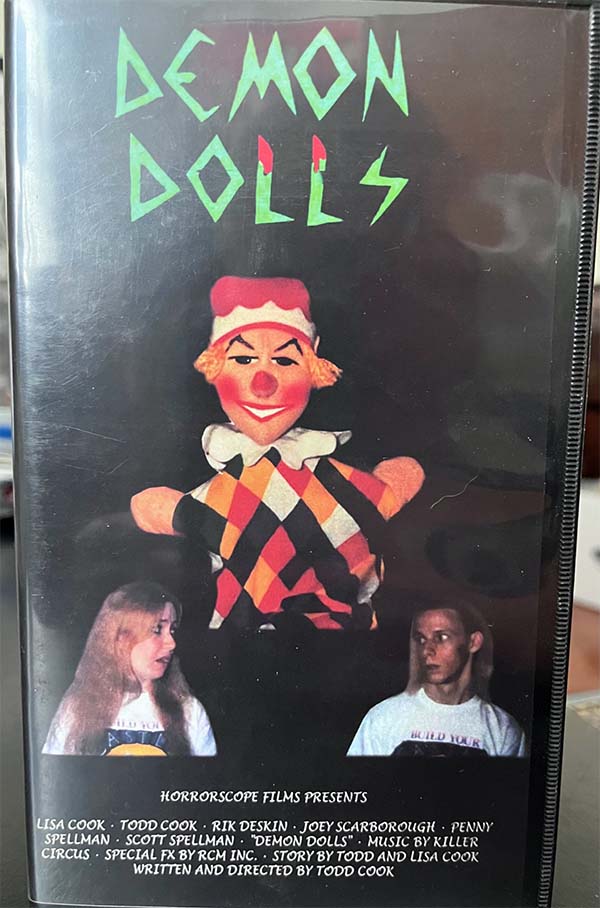 Video sleeve - Demon Dolls