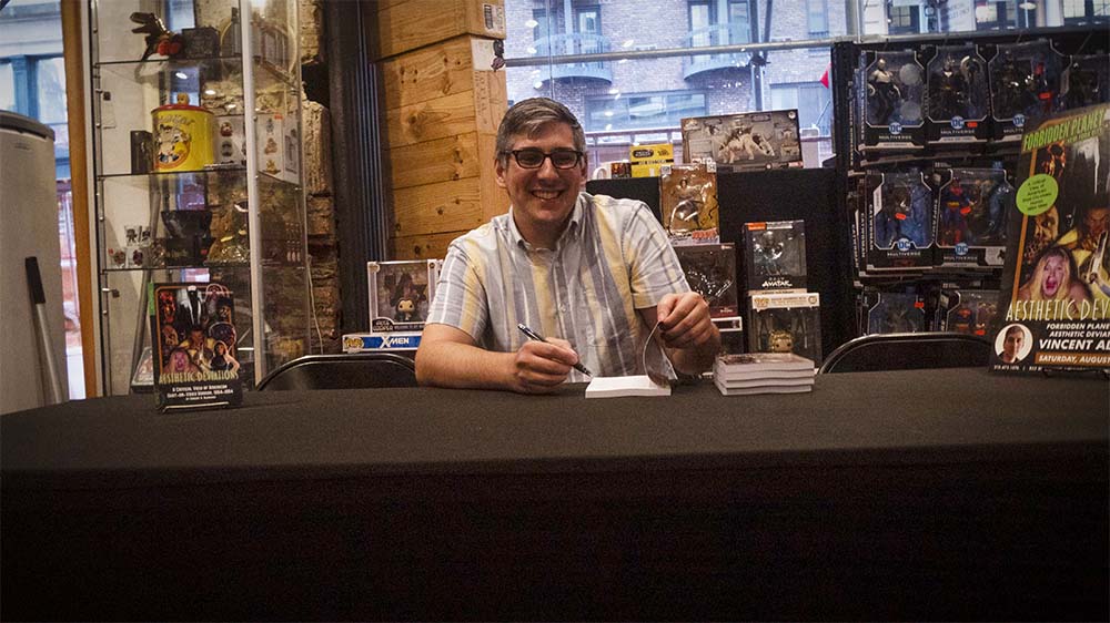Vincent A. Albarano at the FPNY book signing. Photos: Greg Clarke.