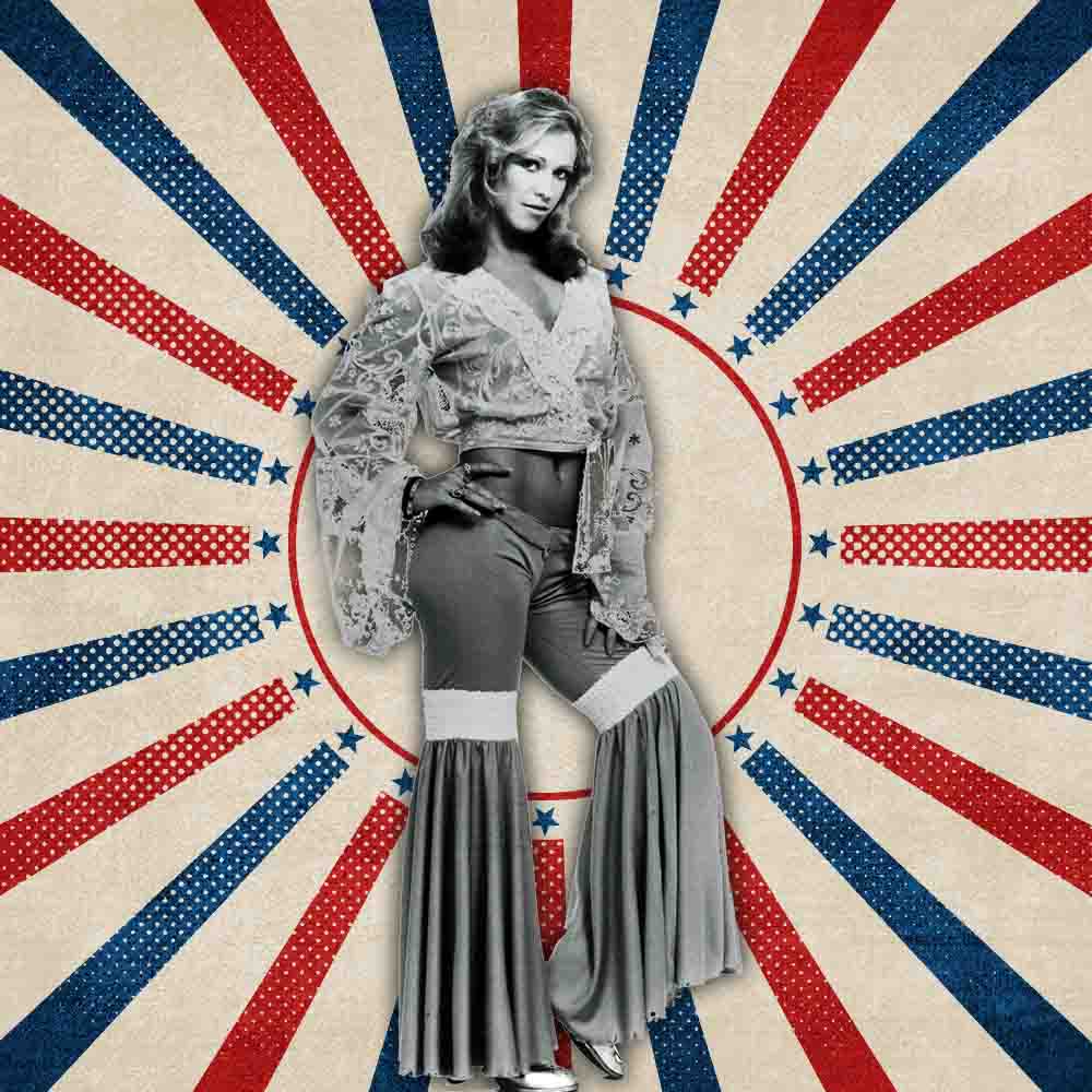 Marilyn Chambers patriotic images