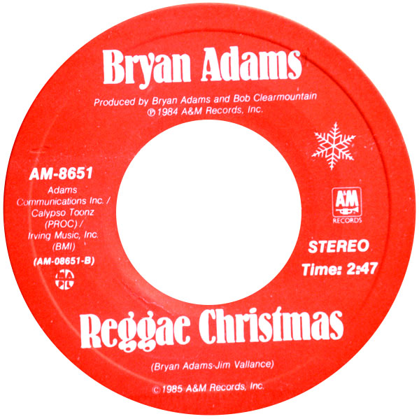 Record label b-side Bryan Adams