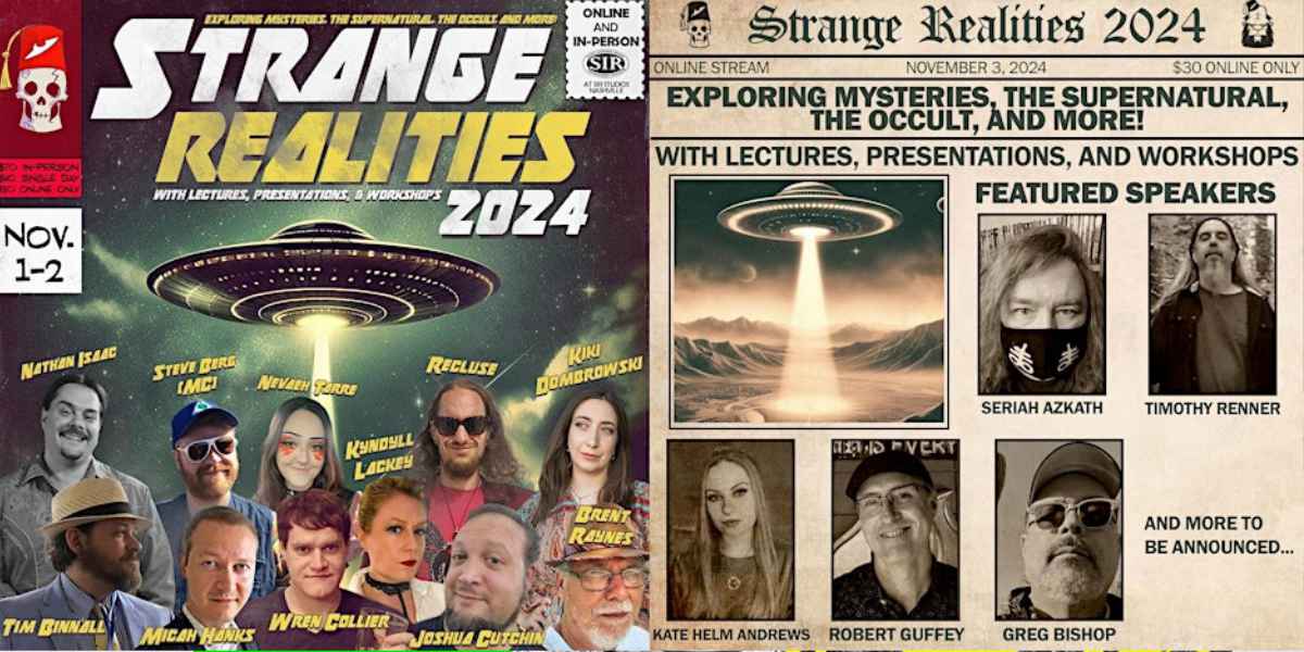 Banner Robert Guffey Strange Realities 2024