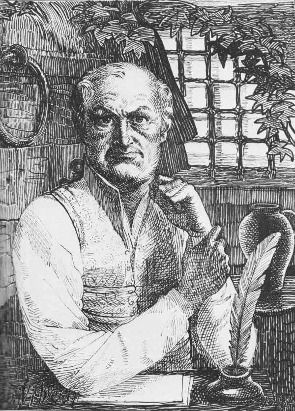 Donatien Alphonse Francois de Sade. Artist Vibert, Pierre-Eugène (1875-1937).